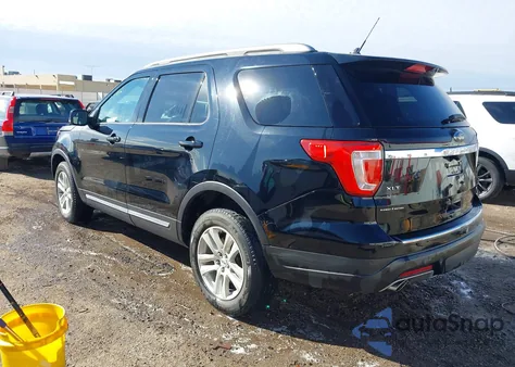 2018 Ford Explorer Xlt из США, поврежденный, VIN 1FM5K8D86JGC50250